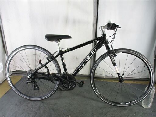 Ｄ427　★25800円★整備済み スポーツ中古自転車 ルイガノTIREUR ティラール【クロスバイク　黒37ｃｍ】