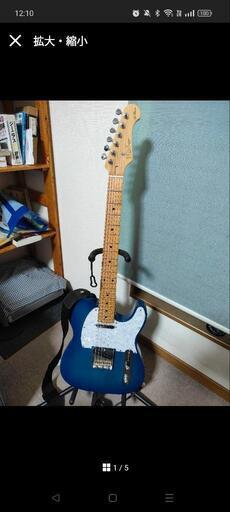 FUJIGEN KNTE10RBD -Transparent Blue Sunburst-とM-AUDIO Track Solo