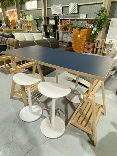 ★ダイニング５点セット★ IKEA steelcase スチールケース オシャレ 北欧 カフェスタイル スタイリッシュ