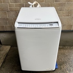 高年式！大容量！乾燥機能付洗濯機 日立 2022年式 8/4.5kg 