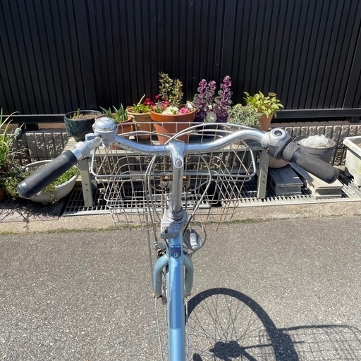 ミヤタ3段変速自転車27インチ ベルトドライブ オートライト ダブル