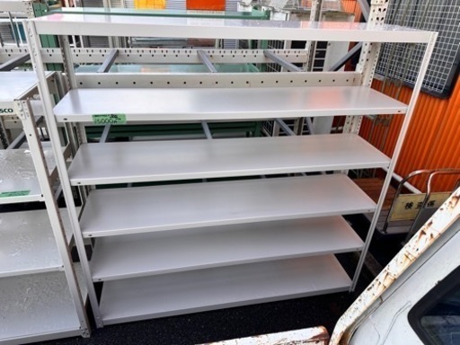 コクヨ　スチール棚　６枚棚　幅180 奥46.5 高さ180cm