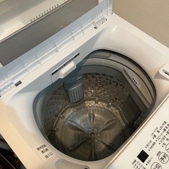 TOSHIBA洗濯機（明日12時まで引き取り可）