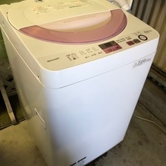 2017年製　SHARP 全自動電気洗濯機6.0kg