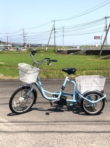 電動アシスト三輪自転車