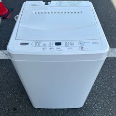 洗濯機 ヤマダ電気 YWM-T60H1 6kg 2021年 せん...