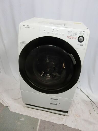 SHARP シャープ ES-S60-WLドラム式 洗濯乾燥機 2014年製 6.0kg 左開き 2014年製