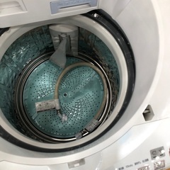 軽トラック貸出サービス有】SHARP 洗濯機 8.0kg 2016年製