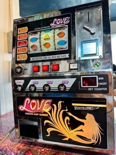卓上スロットマシーン、レトロゲーム機、卓上ゲーム