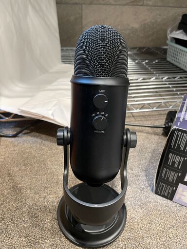 Blue Microphones Yeti 　USBマイク　説明書つき