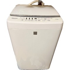 ☆残り1時間【2017年製】Hisense洗濯機
