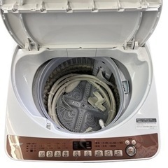 NO.1303 【2020年製】 SHARP 全自動洗濯機 7kg ES-T712-T
