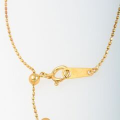 K18 ルチルクォーツ ネックレス (猫モチーフ) 品番n22-235 K18 ルチルクォーツ ネックレス (猫モチーフ) 品番n22-235