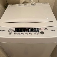 【ネット決済】【取引中】立川市　山善　洗濯機