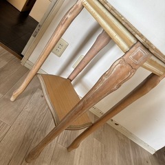 サイドテーブル　大理石　４月2週目まで　家具 オフィス用家具 机