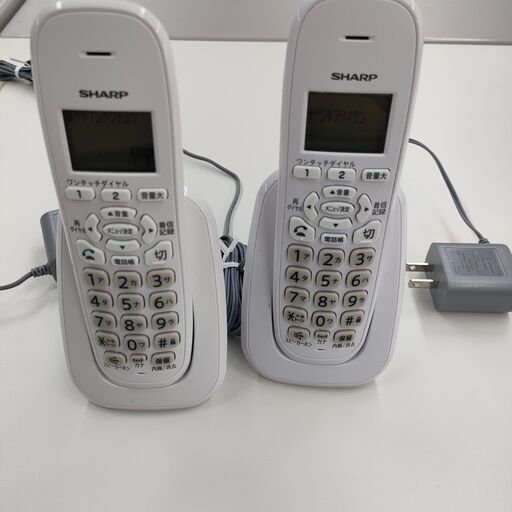 【早い者勝ち】シャープ デジタルコードレス 増設子機 2個セット  JD-KE100