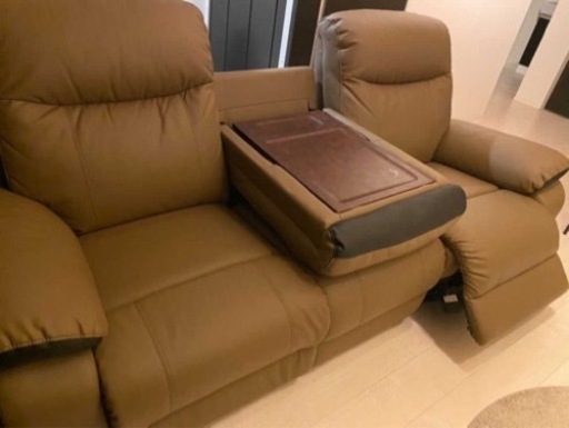値引き交渉有り 電動ソファ3人用 - 3人掛けソファ 