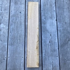 【ネット決済】天然木　タモ材　一枚板　　800✖️130✖️34...