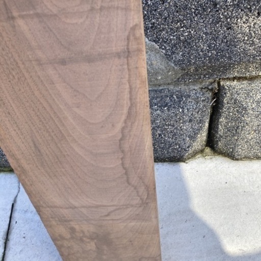 長い一枚板 ブラックウォールナット アメリカ産 1990✖️190✖️27 wn02