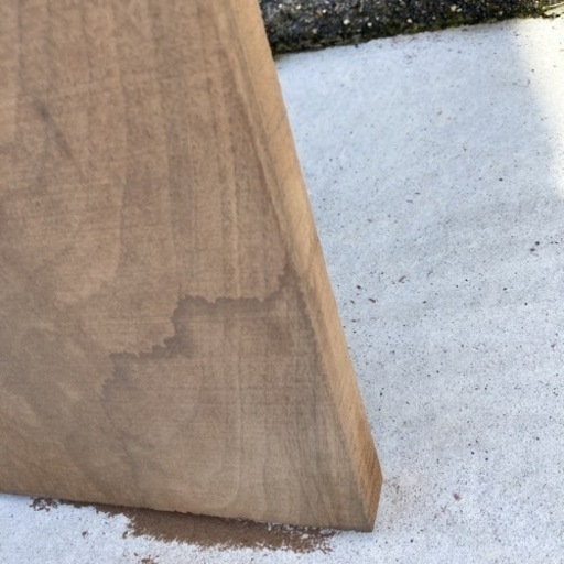 長い一枚板 ブラックウォールナット アメリカ産 1990✖️190✖️27 wn02