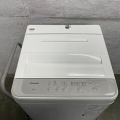 【Panasonic】 パナソニック 全自動電機洗濯機 6.0㎏ NA-F6B1 2022年製 