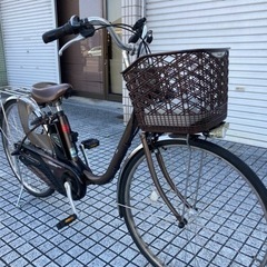 電動自転車】美品❗️パナソニック ビビ26インチ 8.9ah新品バッテリー 
