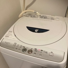 お譲り先決定 SHARP 全自動洗濯機 4.5kg 2013年製...