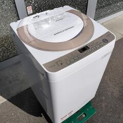 【M-179】SHARP シャープ 全自動電気洗濯機 ES-KS...