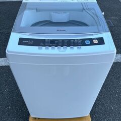 洗濯機 アイリスオーヤマ 2018年製 IAW-T801 8kg...