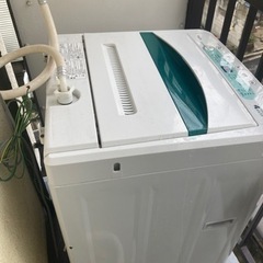 【0円】 洗濯機4.5kg 4/2午前or4/4午前取りに来てくれる方
