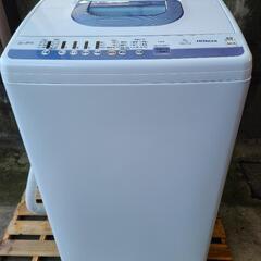 HITACHI 7.0kg 洗濯機  2017年製　白い約束　N...