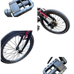 Audi アウディ ALUMINUM FOLDING BICYCLE 折り畳み自転車 20インチ ブラック 防犯登録 未登録 直接引取大歓迎‼　地域限定有料配送サービスあり‼