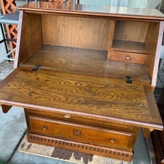 ライティングビューロー カントリーオーク カントリー オーク チェスト 収納デスク デスク ナチュラル