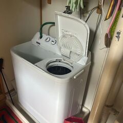 即決　洗濯機　2槽式洗濯機　ハイアール　5.5ｋ　中川区　早い者勝ち！
