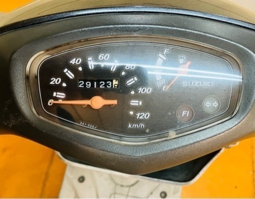 29123km アドレスv125 CF4EA スズキ小型☆ 始動動画あり スズキ
