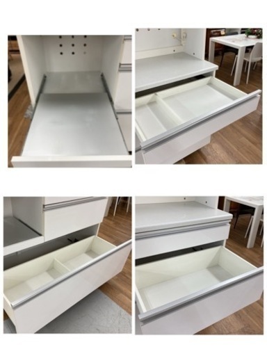 S219 ☆ ユーアイ キッチンボード 食器棚 幅120cm USED