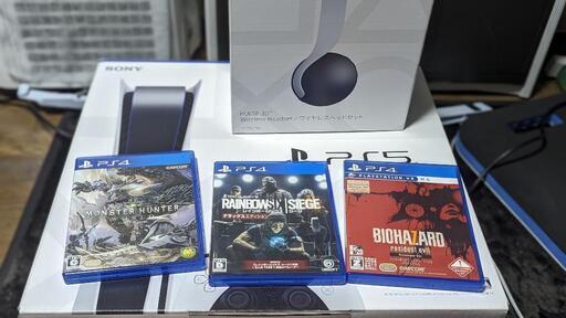 PS5 プレイステーション5 PlayStation5 専用ワイヤレスヘッドセット