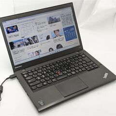 安さで勝負 ノートパソコン 14型 lenovo ThinkPad T440s 中古良品 第4世代i5 8GB 高速SSD Wi-Fi カメラ Bluetooth Windows11 Office 保証付 安さで勝負 ノートパソコン 14型 lenovo ThinkPad T440s 中古良品 第4