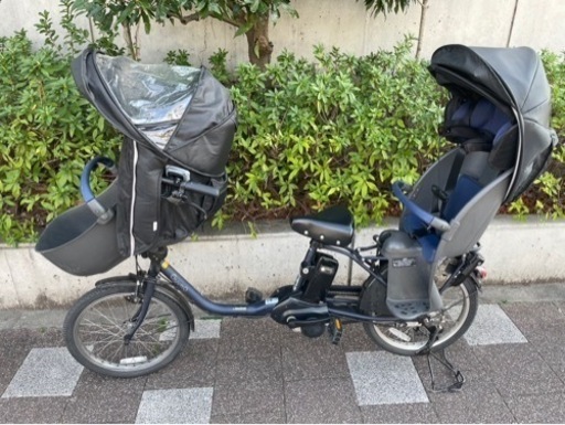 13Ahへ変更可 3人乗り対応 HG パナソニック 電動自転車 子供乗せ 