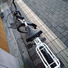 Limini[リミニ]20吋 ミニベロ(小径ママチャリ) 内装3段/LEDオート/ホワイト