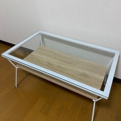 家具  ガラステーブル