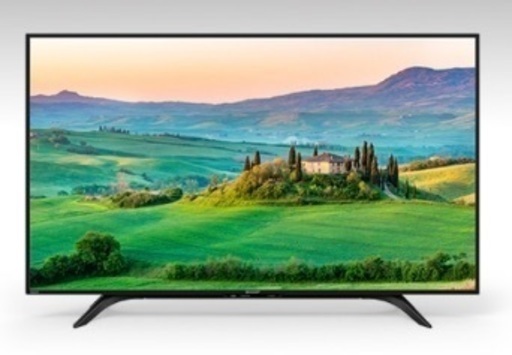 【値下げ！】AQUOS 4K50型液晶テレビ【無料でテレビ台も！】