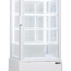 福田　レマコム 4面ガラス 冷蔵ショーケース 4面ガラス冷蔵ショーケース