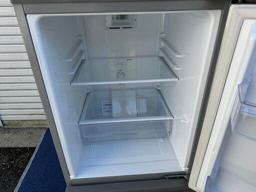 美品☆AQUA☆AQR-13J(S)☆ノンフロン冷凍冷蔵庫 - 冷蔵庫 