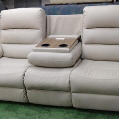 ニトリ　NITORI　3人掛け電動リクライニングソファ　Nビリーバー　約205×80×95　状態良好品