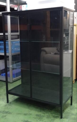 イケア　IKEA　ガラスコレクションケース　RUDSTA   ルードスタ　80×37×120