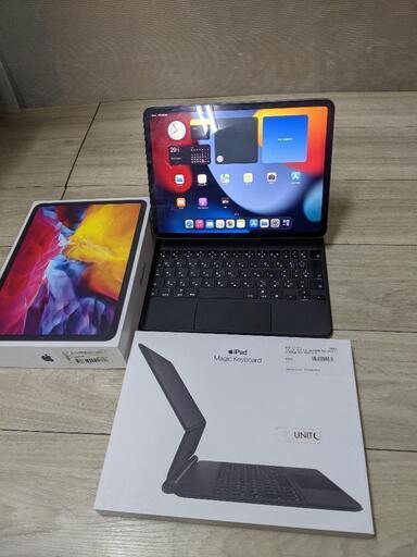 iPad Pro11 Wi-Fi 128GB スペースグレイ(第二世代) MY232J マジックキーボード付き