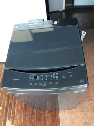 冷蔵庫洗濯機セット2000円割引きあり　2022年式　8kg 全自動洗濯機 アッシュナンバー IAW-T806HA [洗濯8.0kg /簡易乾燥(送風機能) /上開き]