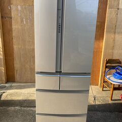 横浜市・川崎市送料無料 三菱冷蔵庫370L 自動製氷 スリム