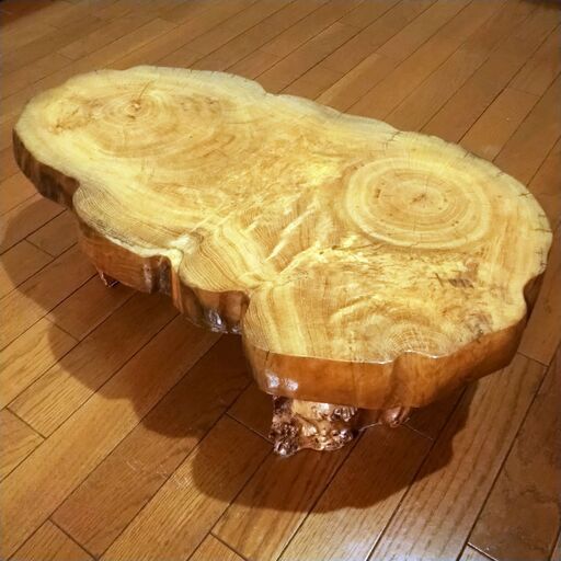 丸太の輪切りテーブル 小